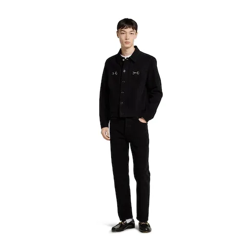 Cropped Slim Denim Pant