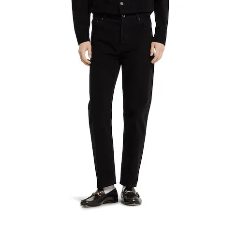 Cropped Slim Denim Pant