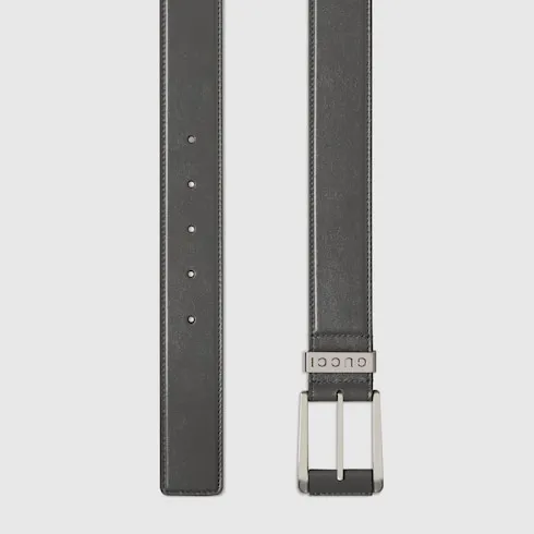 Belt With Squared Buckle