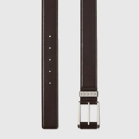 Belt With Squared Buckle