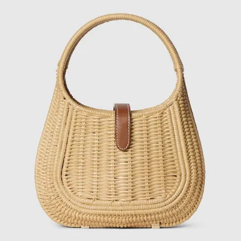 Gucci Jackie 1961 Wicker Small Bag