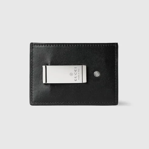 Gg Marmont Card Case With Money Clip