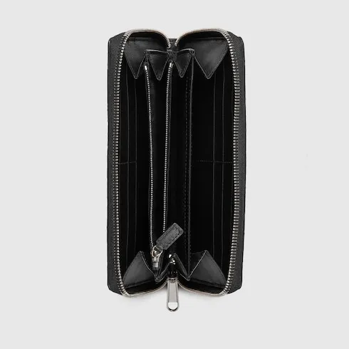 Gucci Imprint Zip Around Wallet