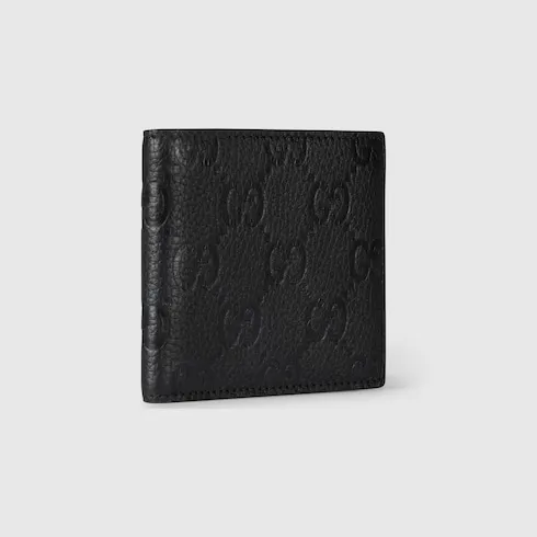 Gucci Imprint Bi-Fold Wallet