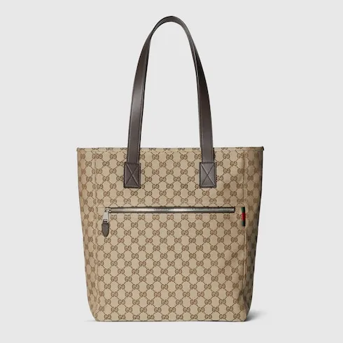 Gg Canvas Medium Tote Bag