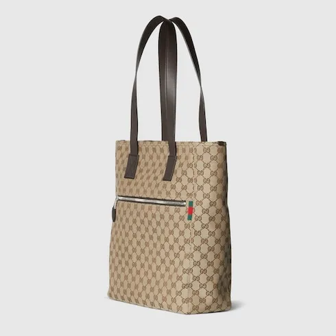 Gg Canvas Medium Tote Bag