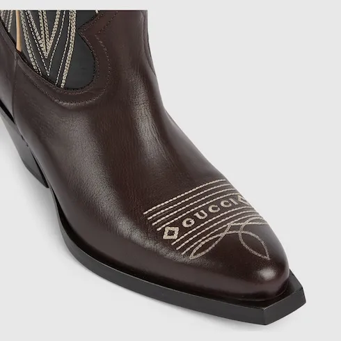 Boot With Embroidery