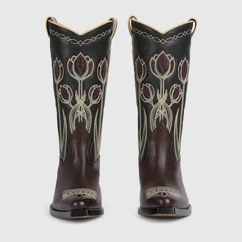 Boot With Embroidery