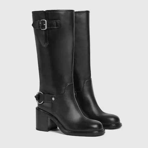 Mid-Heel Boot