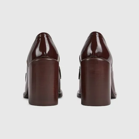 Heeled Loafer With Horsebit