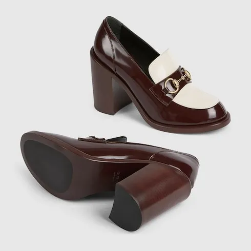 Heeled Loafer With Horsebit