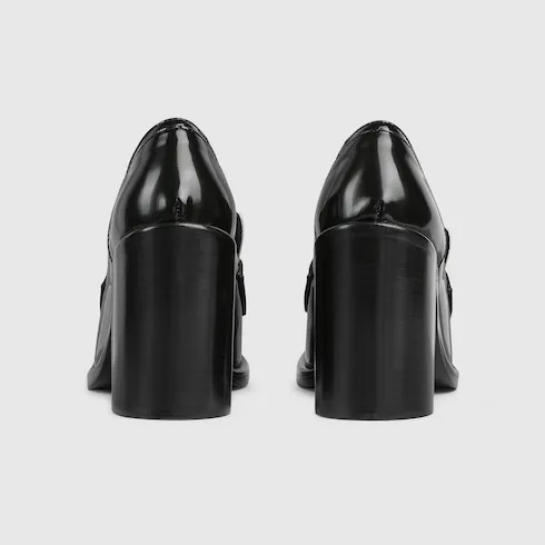 Heeled Loafer With Horsebit