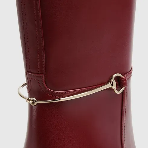 Boot With Slim Horsebit