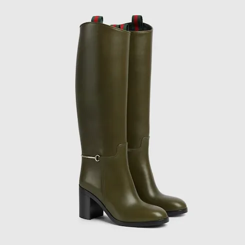 Boot With Slim Horsebit