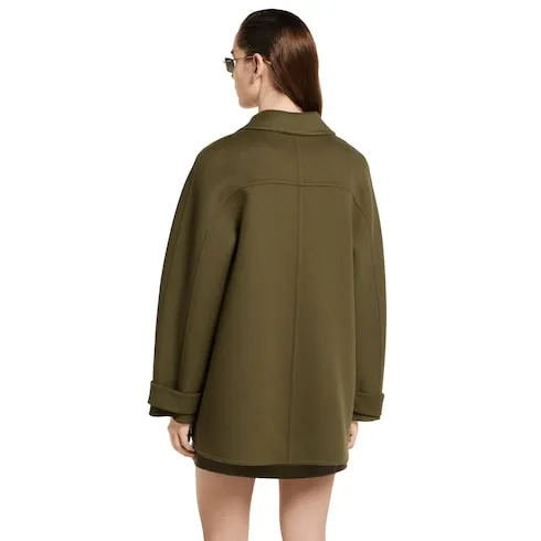 Wool Double-Breasted Coat
