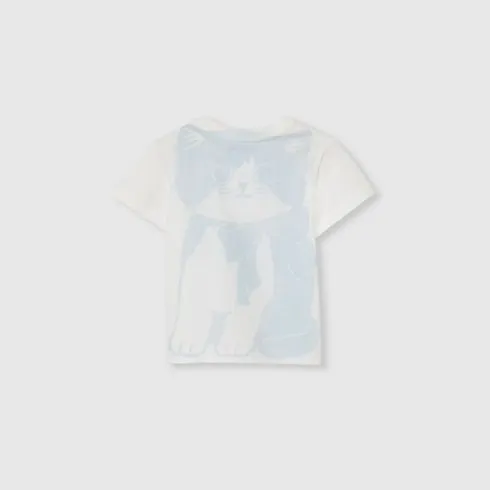 Baby Cotton T-Shirt With Print