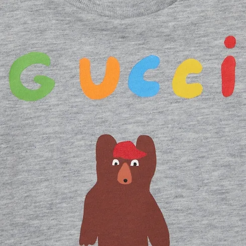 Baby Cotton T-Shirt With Print