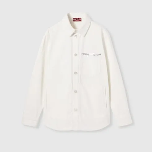 Cotton Selvedge Denim Shirt