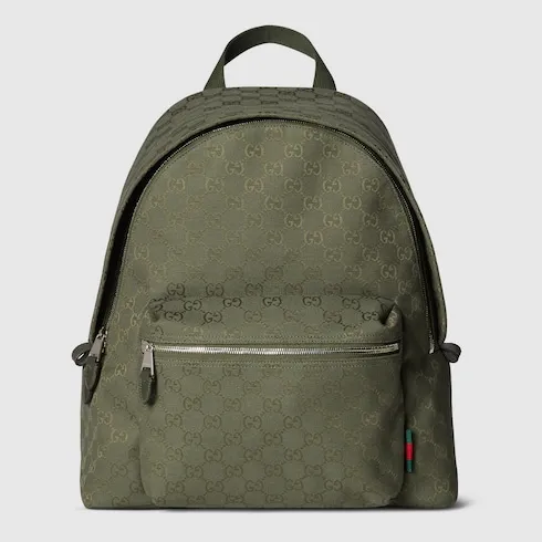 Gg Canvas Medium Backpack