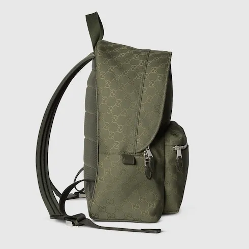 Gg Canvas Medium Backpack