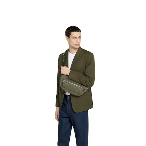 Gg Canvas Large Slingbag