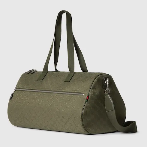 Gg Canvas Large Duffle Bag