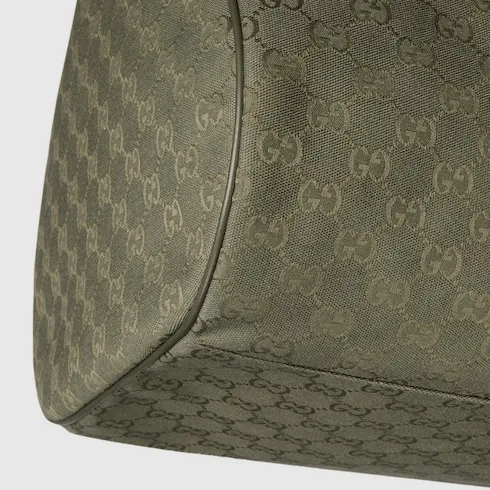 Gg Canvas Large Duffle Bag