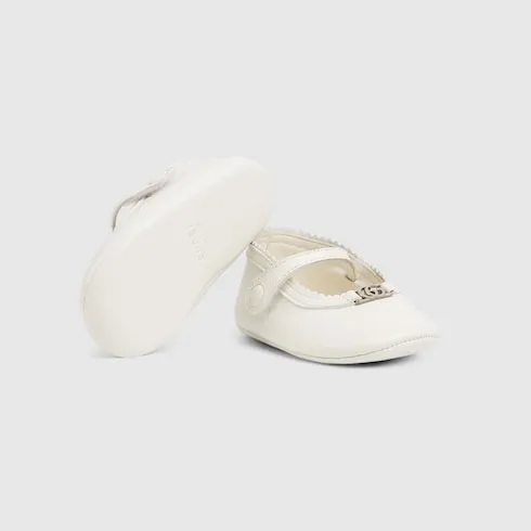Baby Ballet Flats With Double G