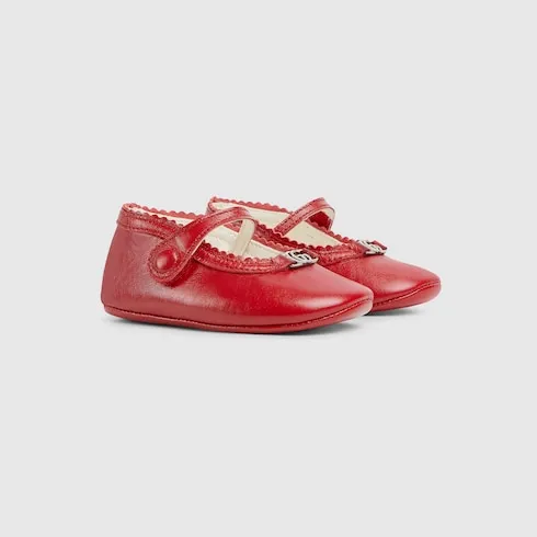 Baby Ballet Flats With Double G