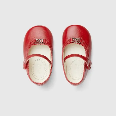 Baby Ballet Flats With Double G