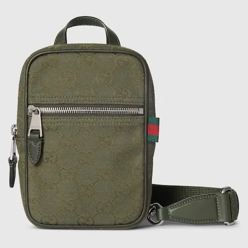 Gg Canvas Mini Slingbag