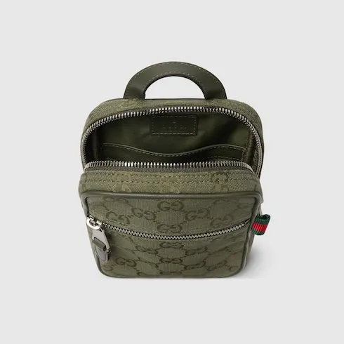 Gg Canvas Mini Slingbag