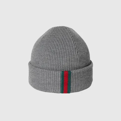 Wool Hat With Web