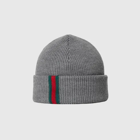 Wool Hat With Web