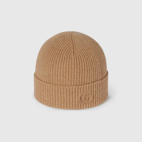 Cashmere Hat With Patch