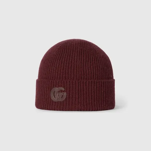 Cashmere Hat With Patch