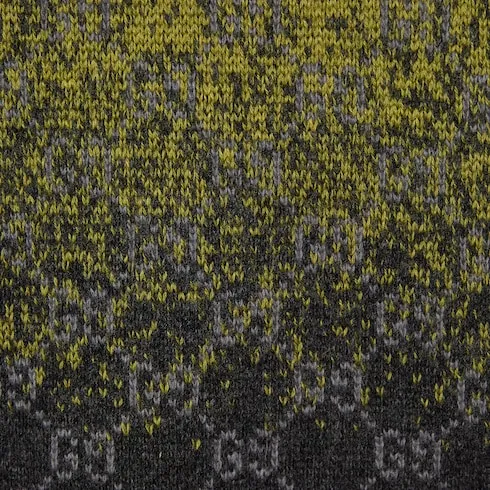 Gg Wool Cashmere Jacquard Sweater