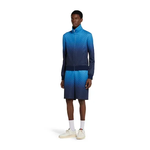 Printed Neoprene Zip Jacket