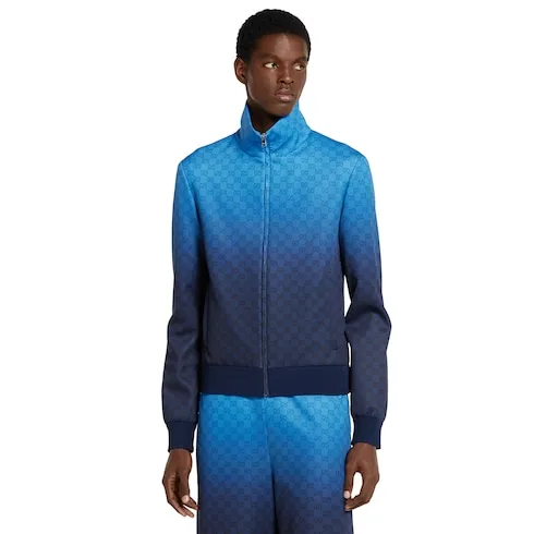 Printed Neoprene Zip Jacket