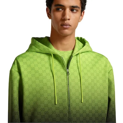 Printed Light Neoprene Zip Jacket