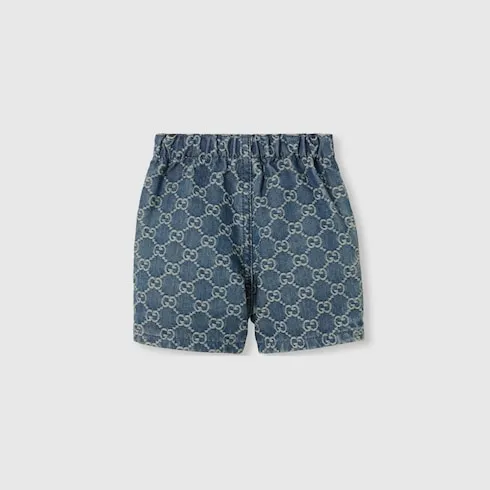 Baby Gg Denim Shorts