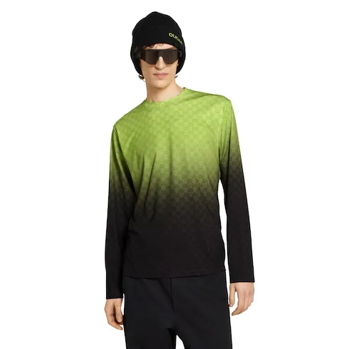 Printed Technical Cotton Jersey T-Shirt