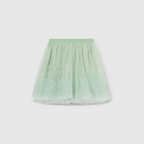 Children's Gg Tulle Skirt