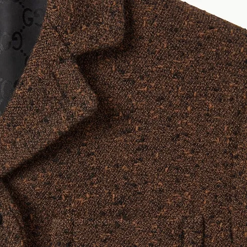 Seeded Wool Jacket