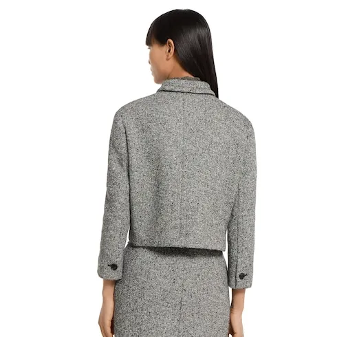 Double Cotton-Wool Mouliné Jacket