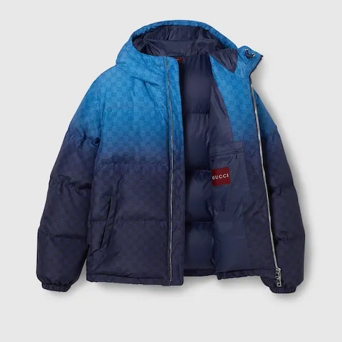 Printed Poplin Tech Zip Jacket