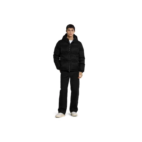 Gg Nylon Canvas Down Jacket