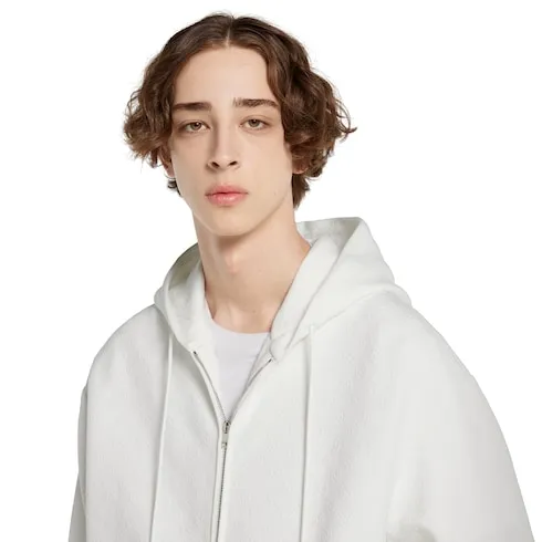 Embossed Gg Technical Jersey Zip Jacket