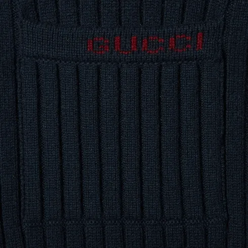 Rib Wool Cashmere Knit Sweater
