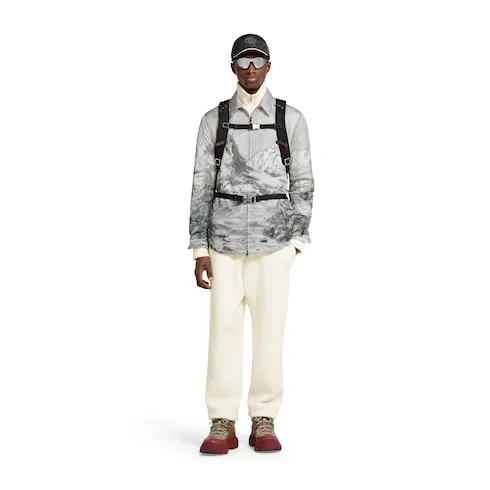 Wool Cashmere Piquet Knit Zip Jacket